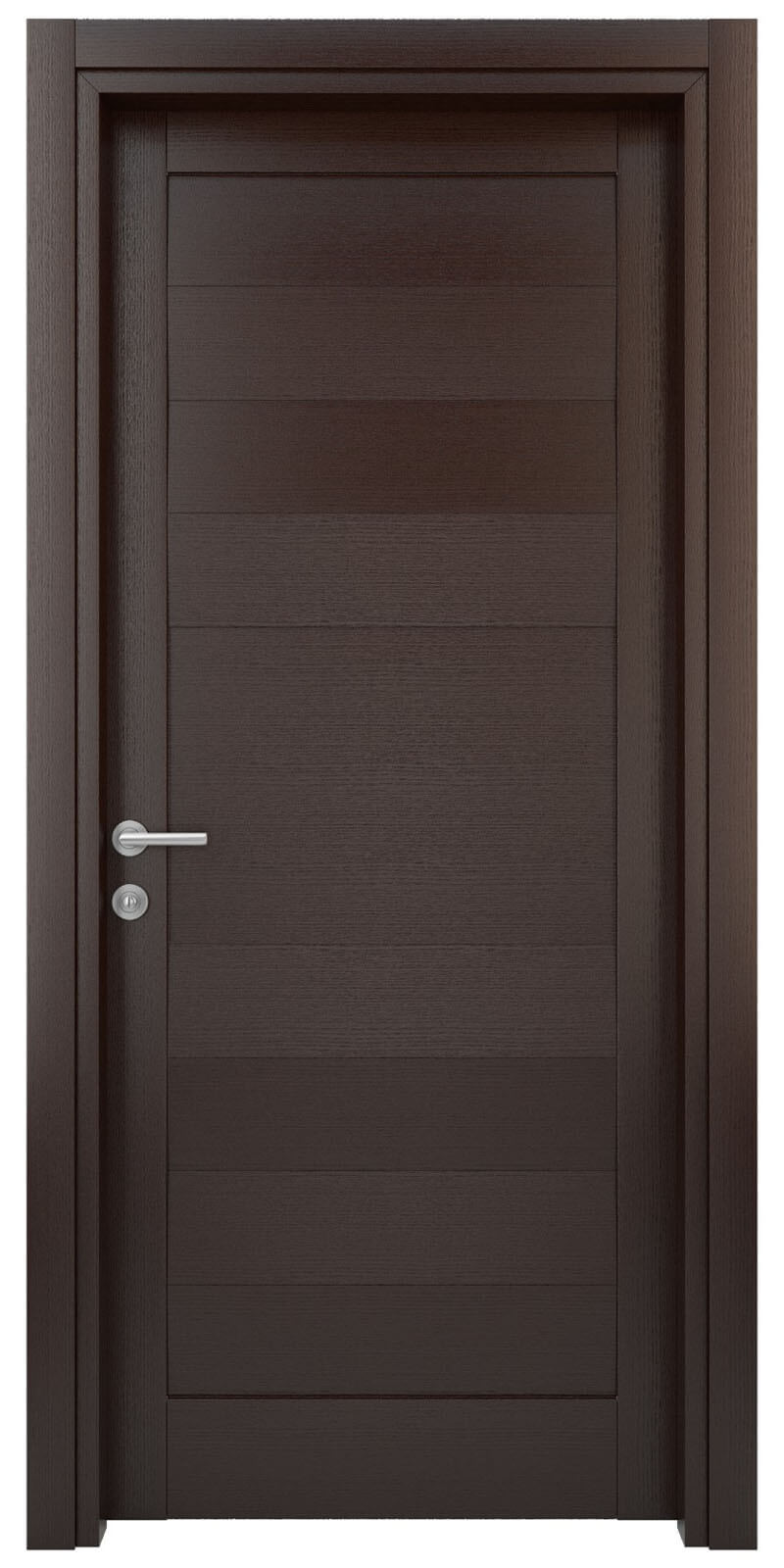 Modern doors with a combination of panels