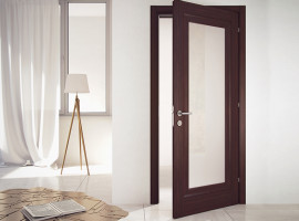 interior-door-with-glass Interior Doors in Miami: How to Choose Doors That Handle Humidity, Hurricanes, and HOAs